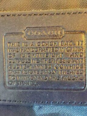 Vintage Coach Bag